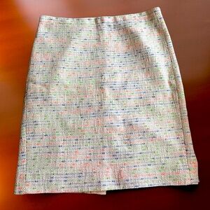 J Crew Women’s Lined Mini Skirt Multicolor Size 8
